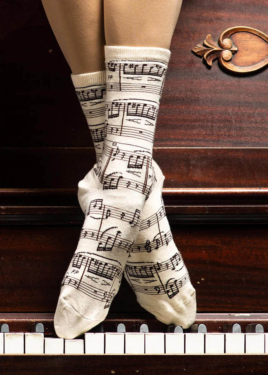 A Genius Composition Women's Music Socks