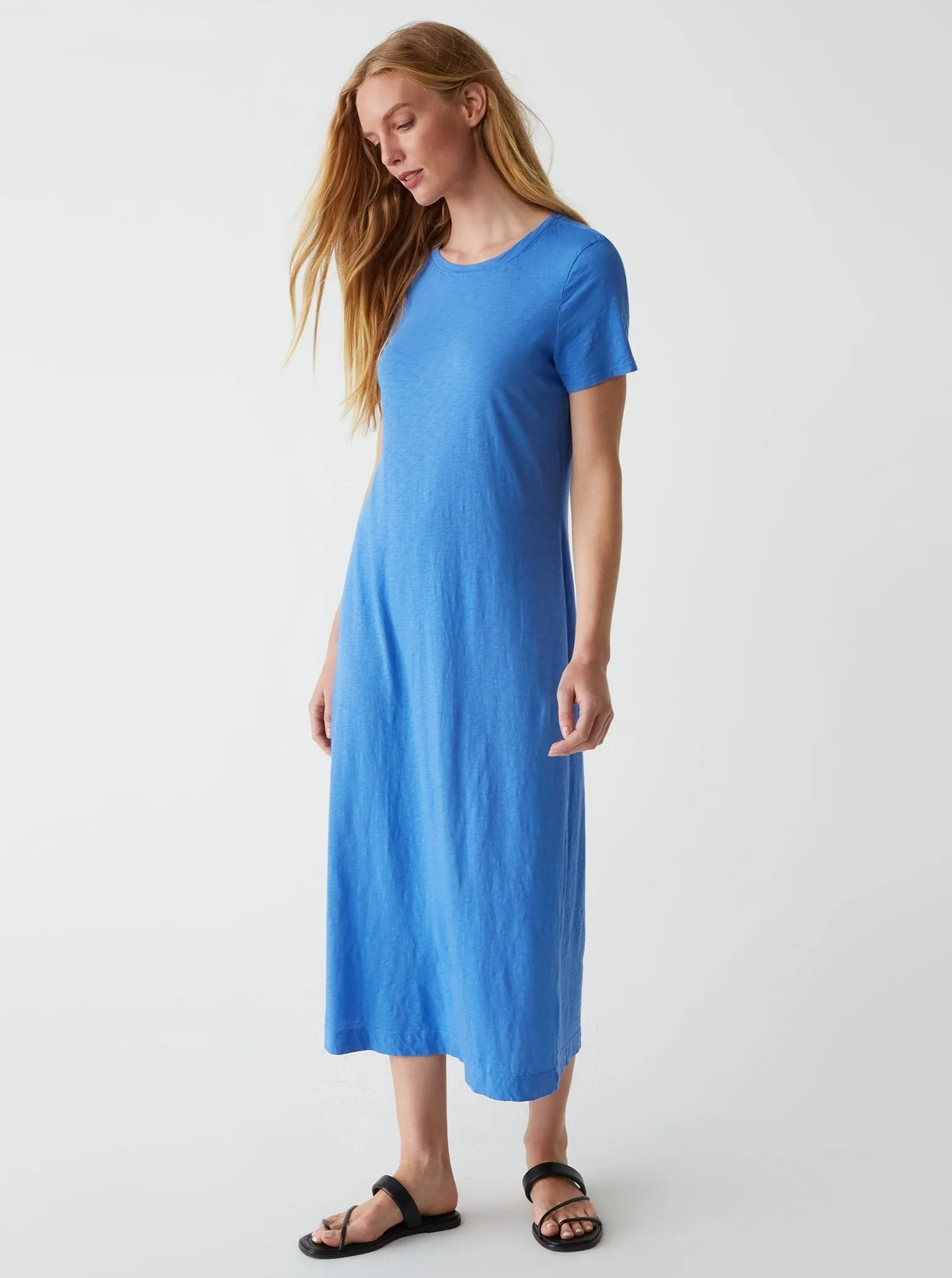 Alanis Midi Dress - Salt Water