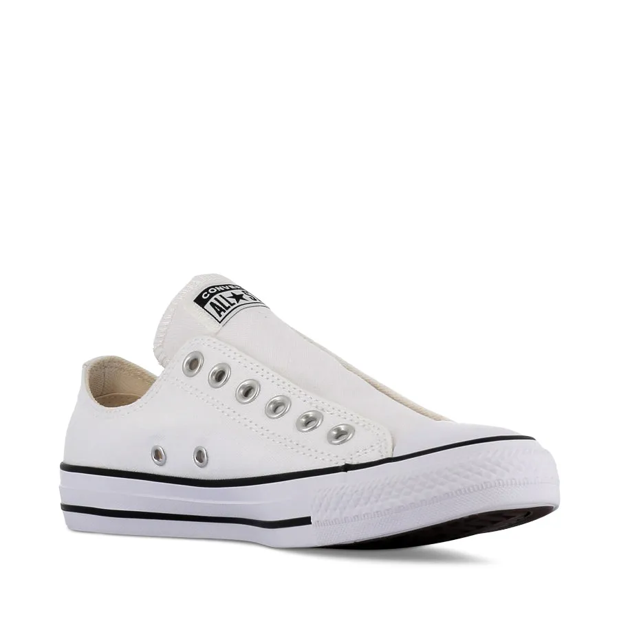 ALL STAR SLIP - WHITE/BLACK/ WHITE