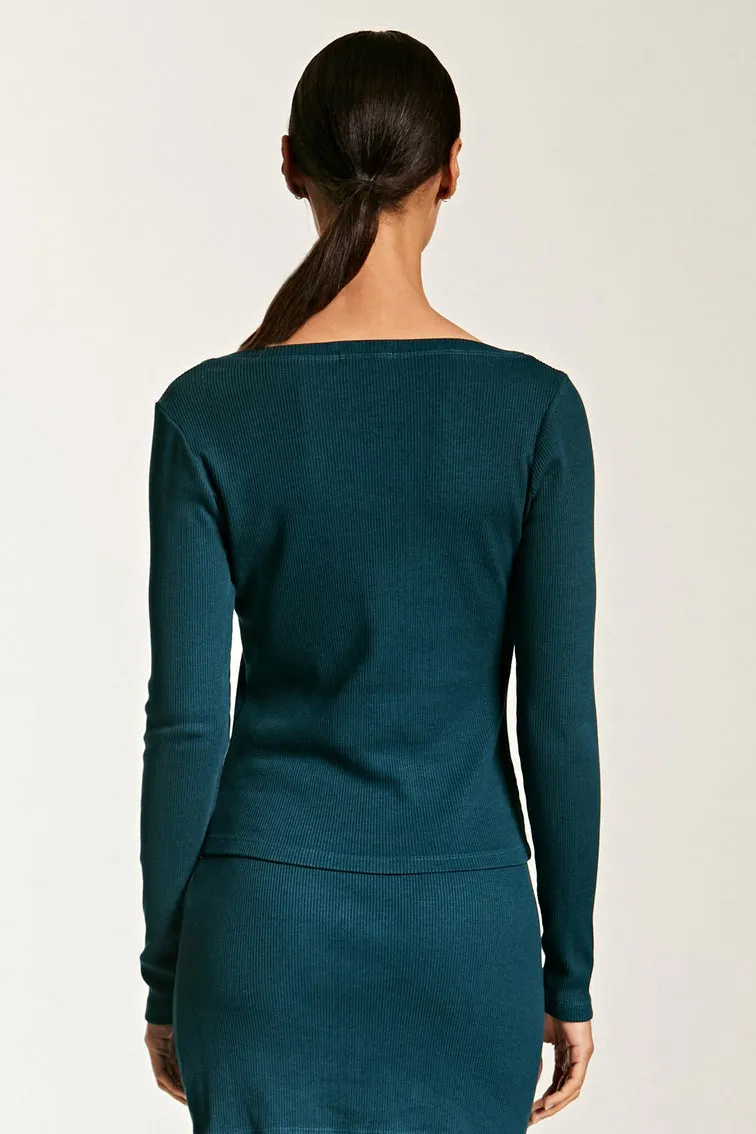 Asymmetrical Neck Top