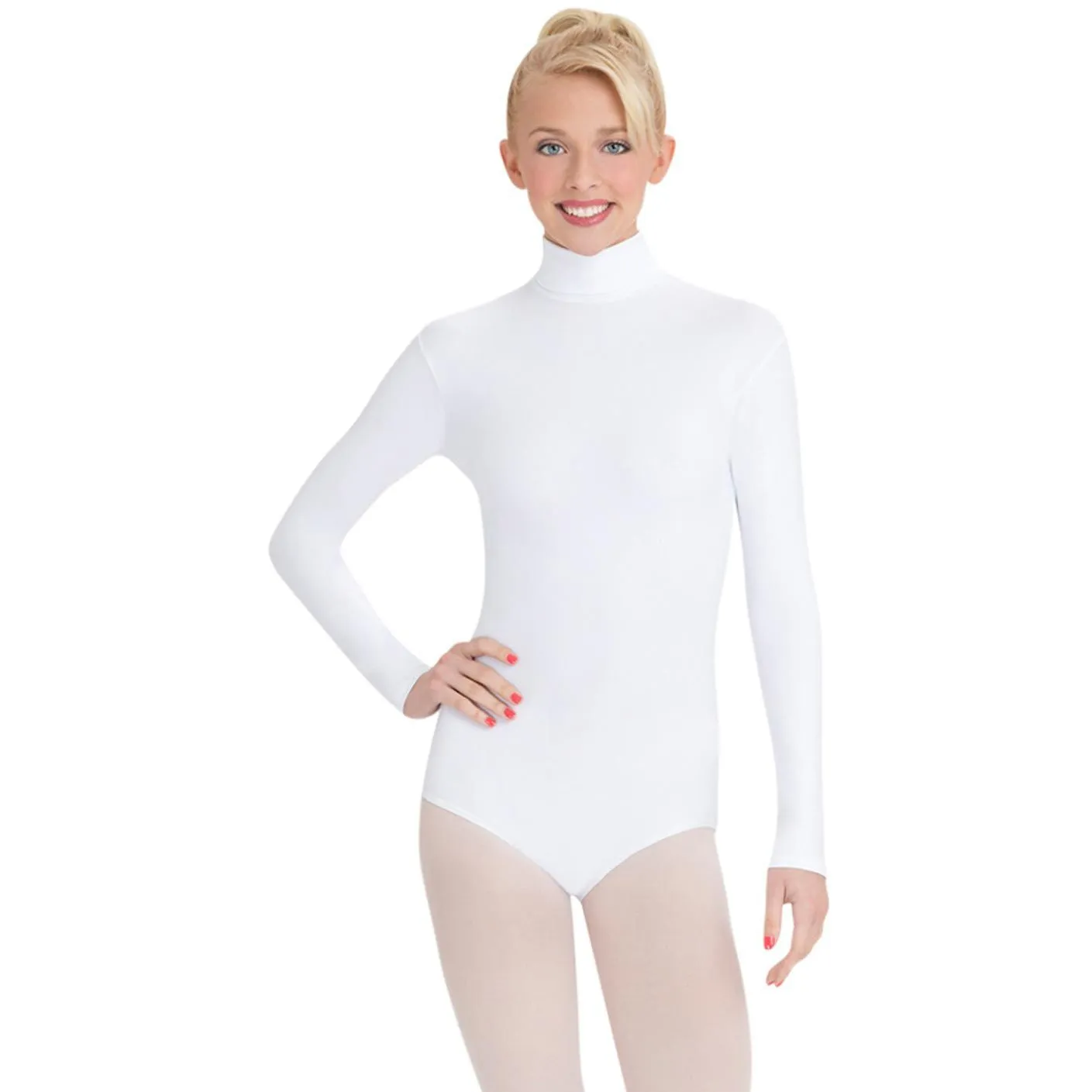 Capezio Women's Turtleneck Long Sleeve Leotard