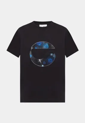 COPERNI Holographic Logo Boxy T-Shirt - Black