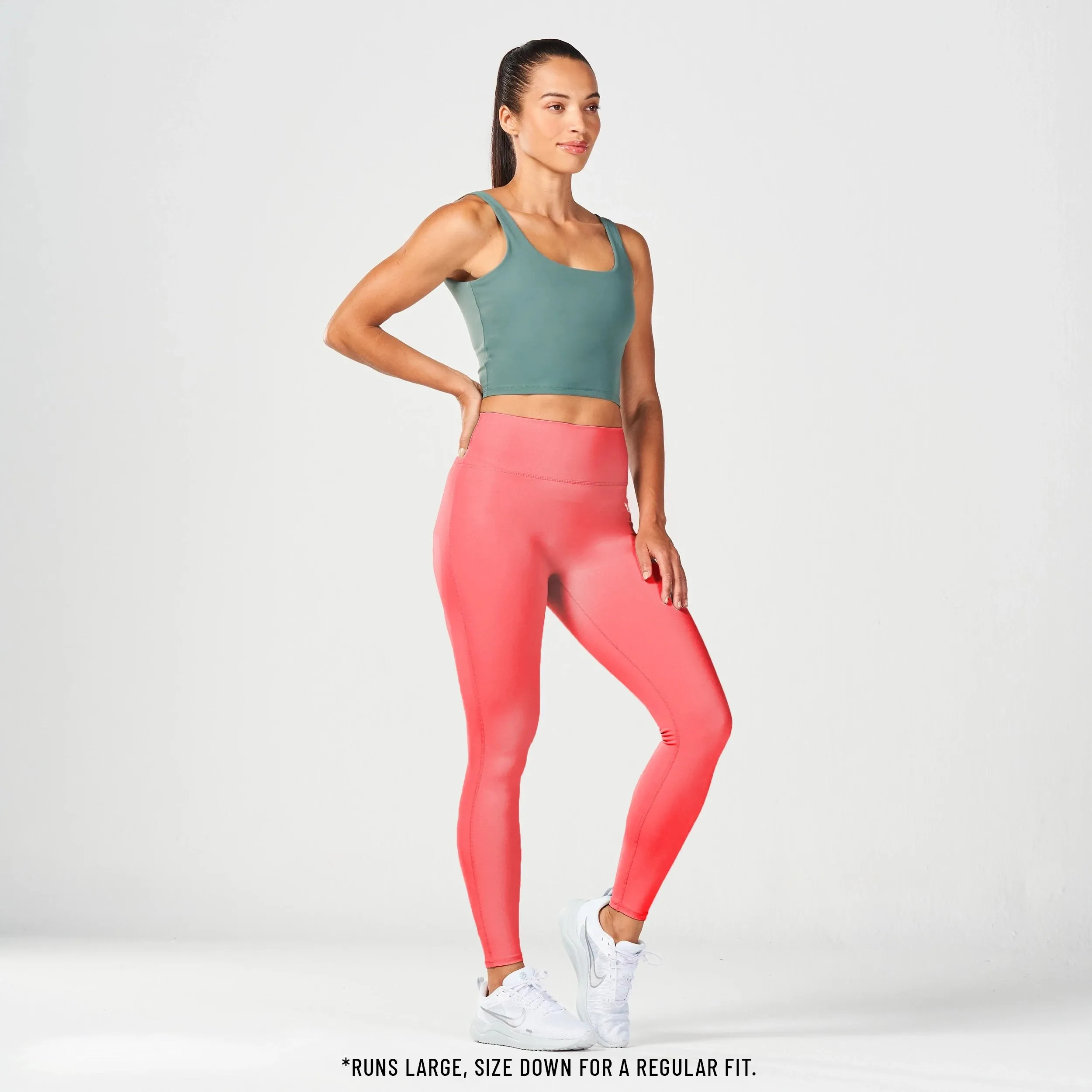 Core Agile ACT Leggings 27" - Cayenne