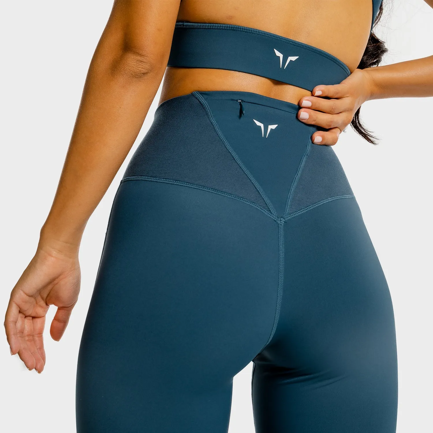 Core Leggings - Blue