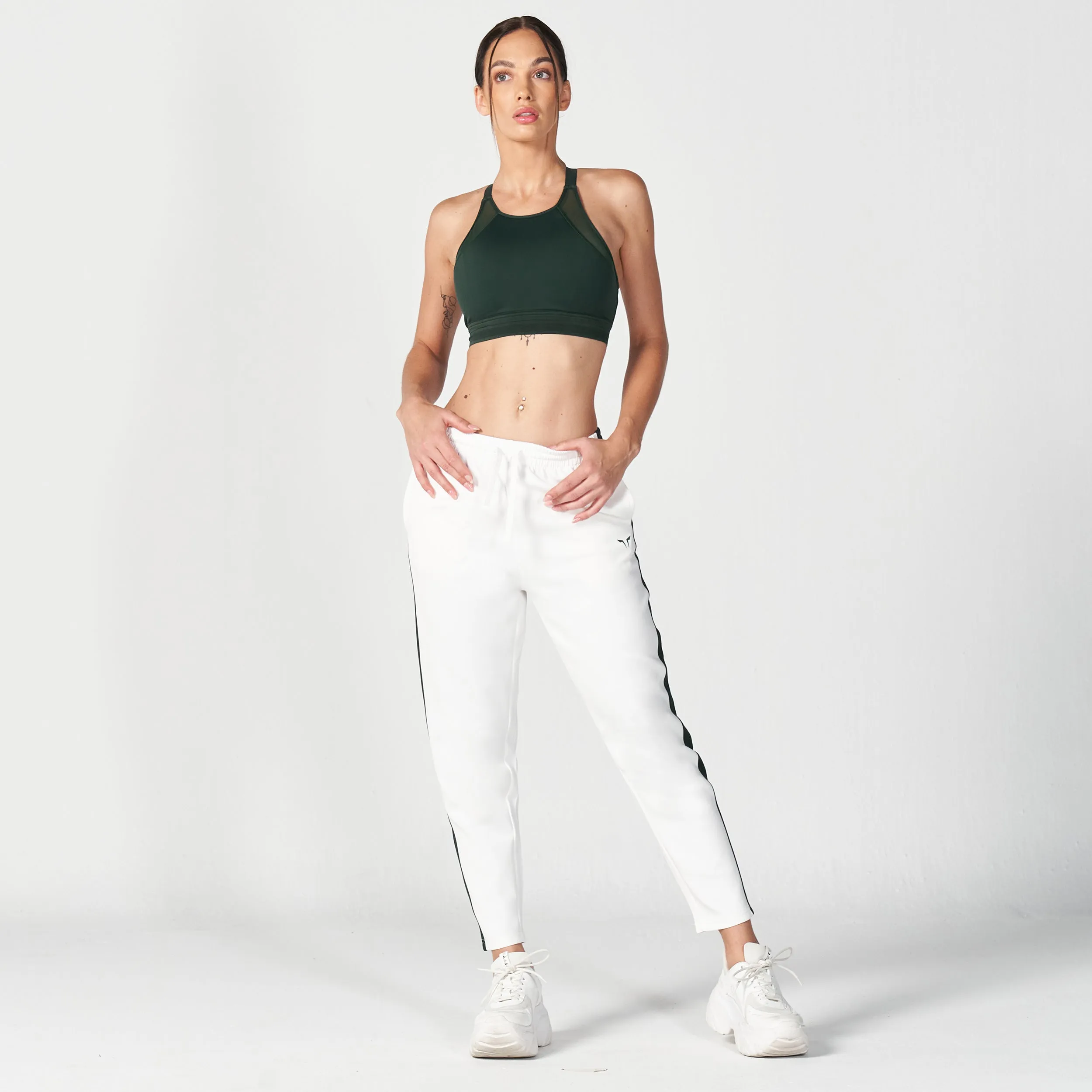 Core Tapered Pants - Pearl White