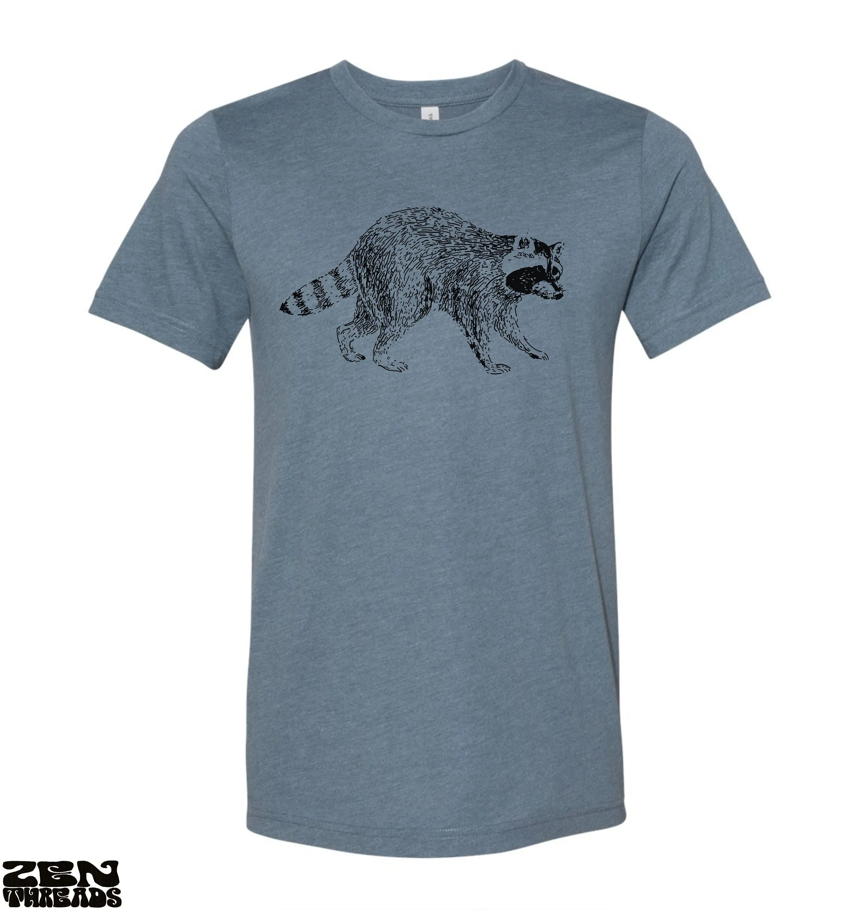 Raccoon Nocturnal Wildlife T-Shirt for Men & Women