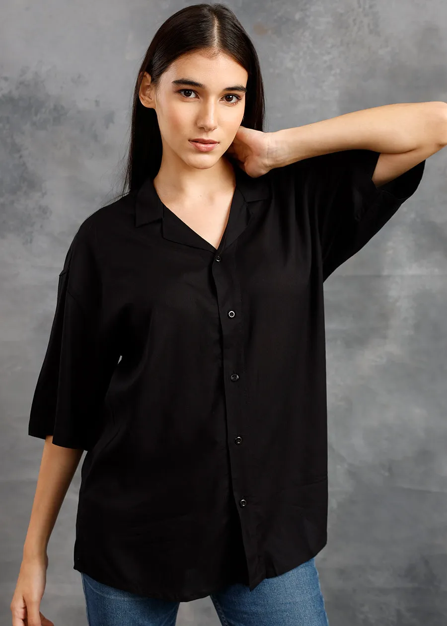 Slay Womens Fluidic Oversized Shirt