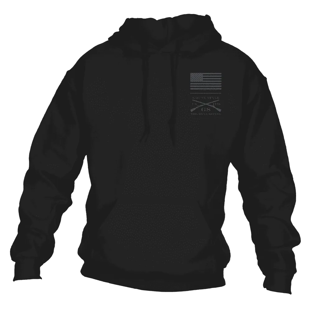 Strength Through Suffering Hoodie - Black