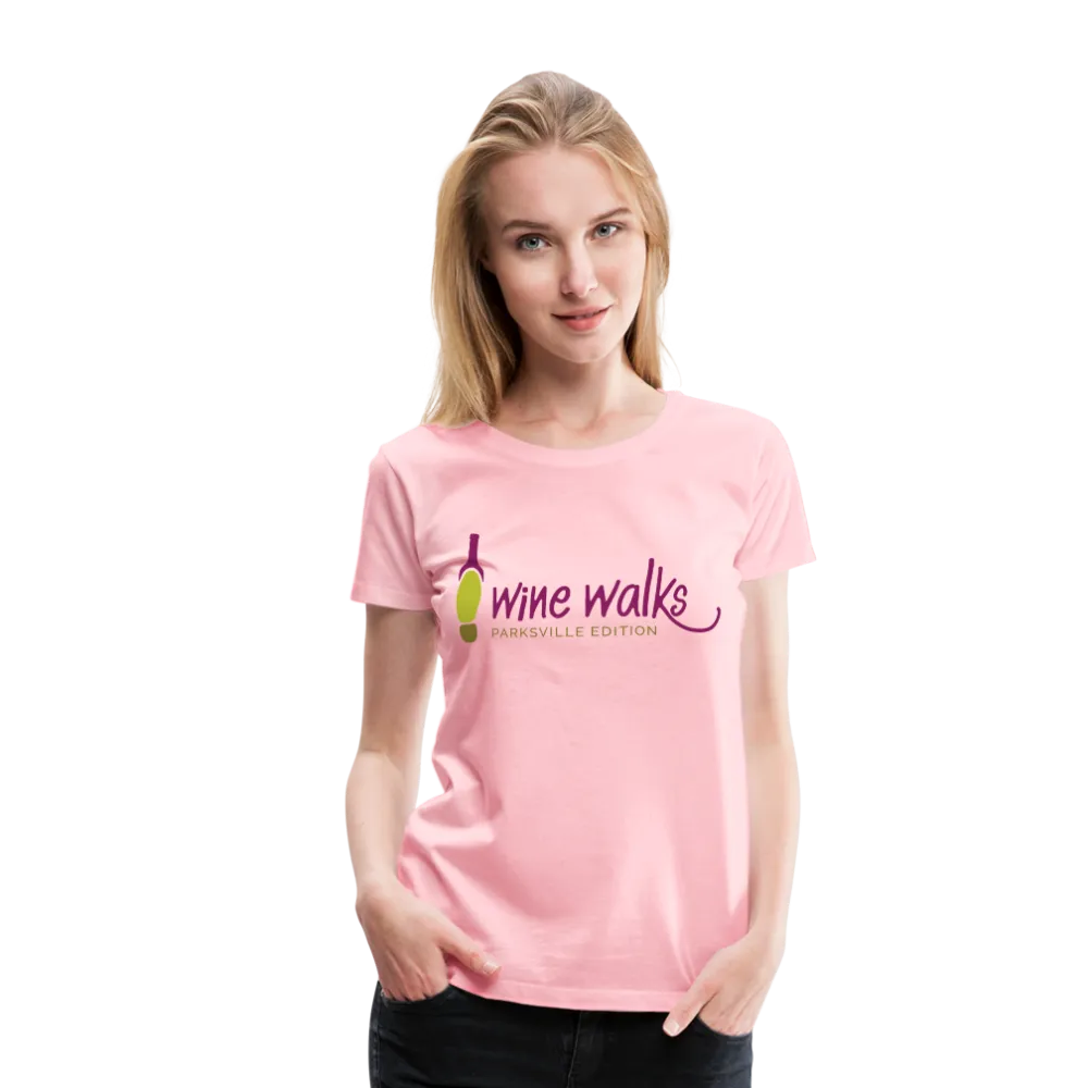 Wine Walks - Parksville Edition - Women’s Premium T-Shirt