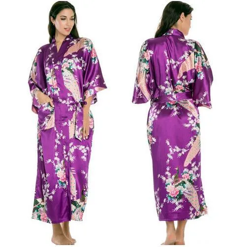 Women Satin Robe Silk Robes Night