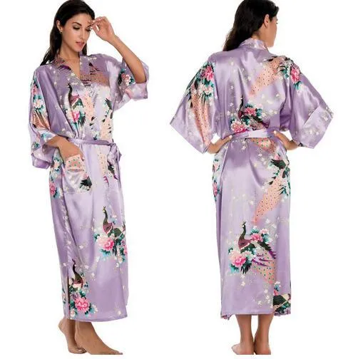 Women Satin Robe Silk Robes Night